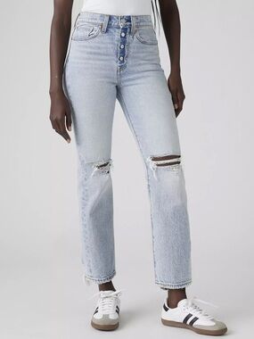 Levi's Wedgie Straight Ankle Jeans